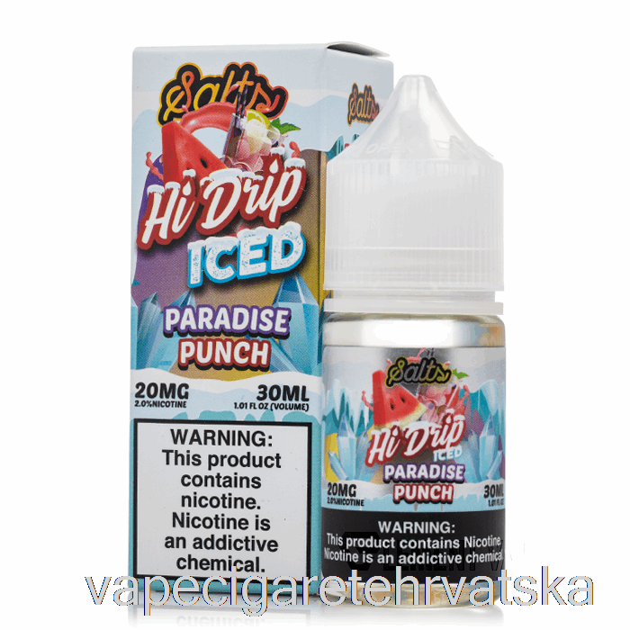 Vape Cigarete Iced Paradise Punch - Hi-drip Soli - 30ml 50mg